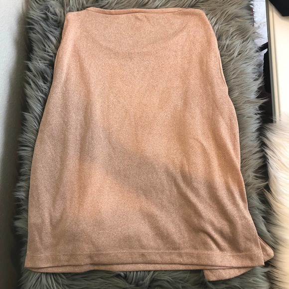 new j.crew blush glitter long sleeve blouse size extra large XL - Picture 2 of 3